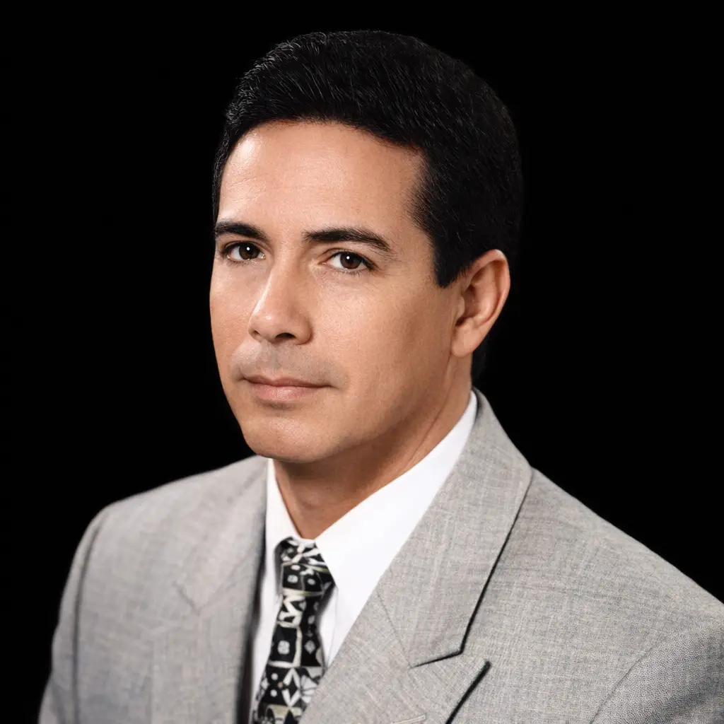 Retrato de Delcides Menezes Tiago